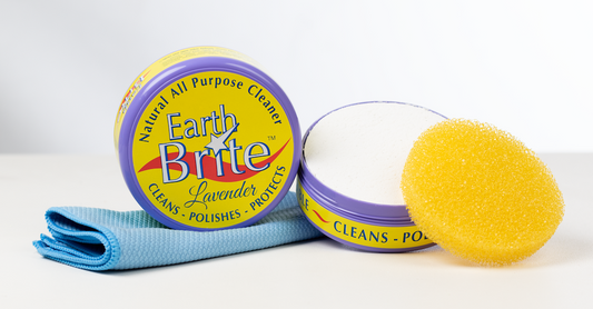 Earth Brite Natural Clay Cleaner 2-Pack + Diamond Towel